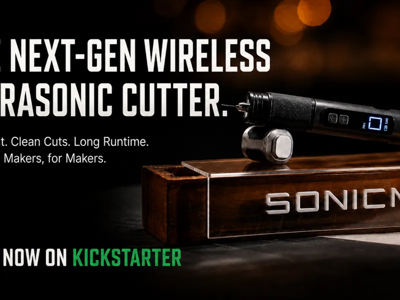 SonicMax Slice 10 cordless ultrasonic cutter