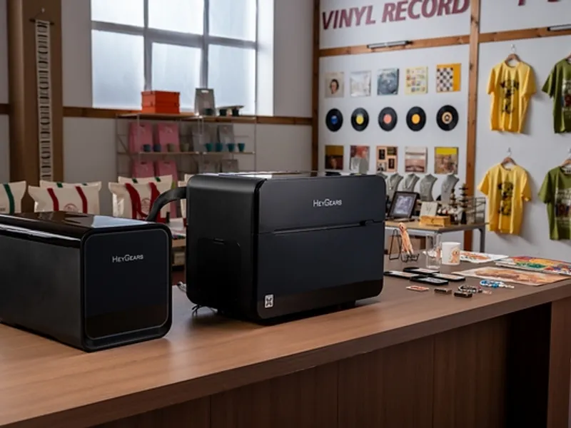 HeyGears G1X Series desktop full-color 3D and UV printer