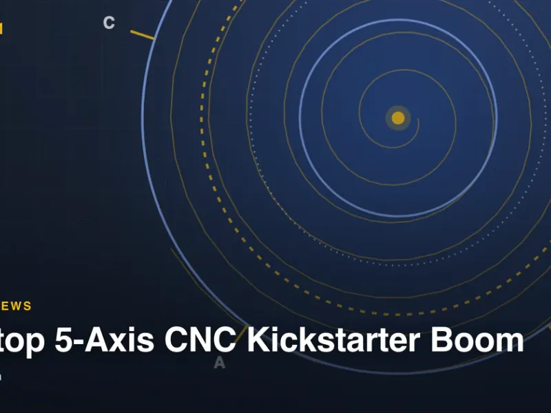 Desktop five-axis CNC machines competing on Kickstarter