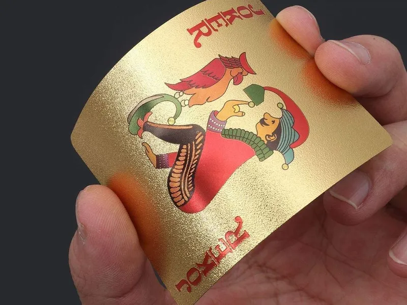 24K Gold Playing Cards