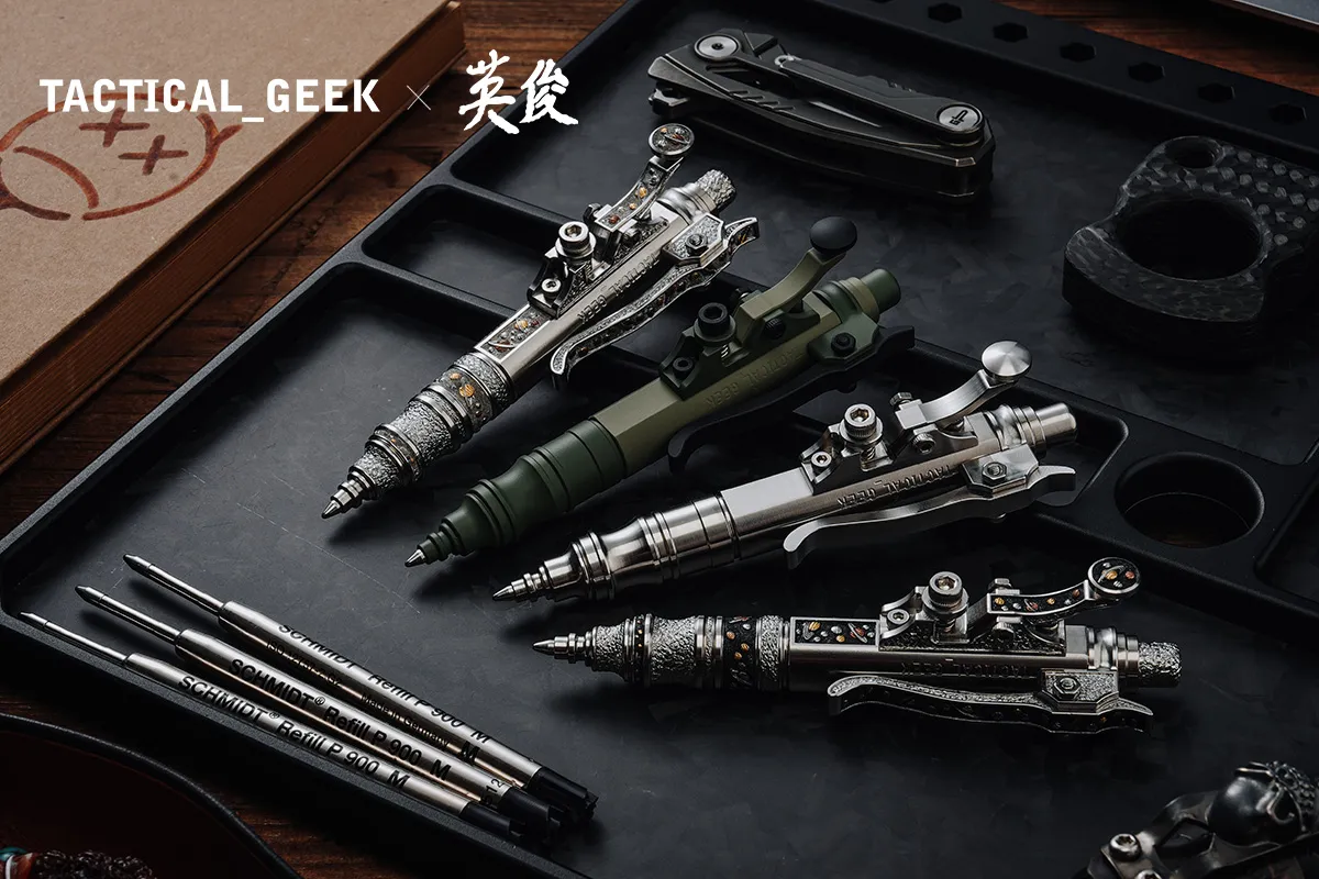Gennai Pen SL01 Mechanical Telegraph-Key EDC Pen