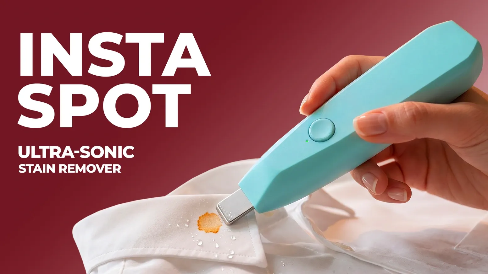 InstaSpot Pocket Ultrasonic Stain Remover