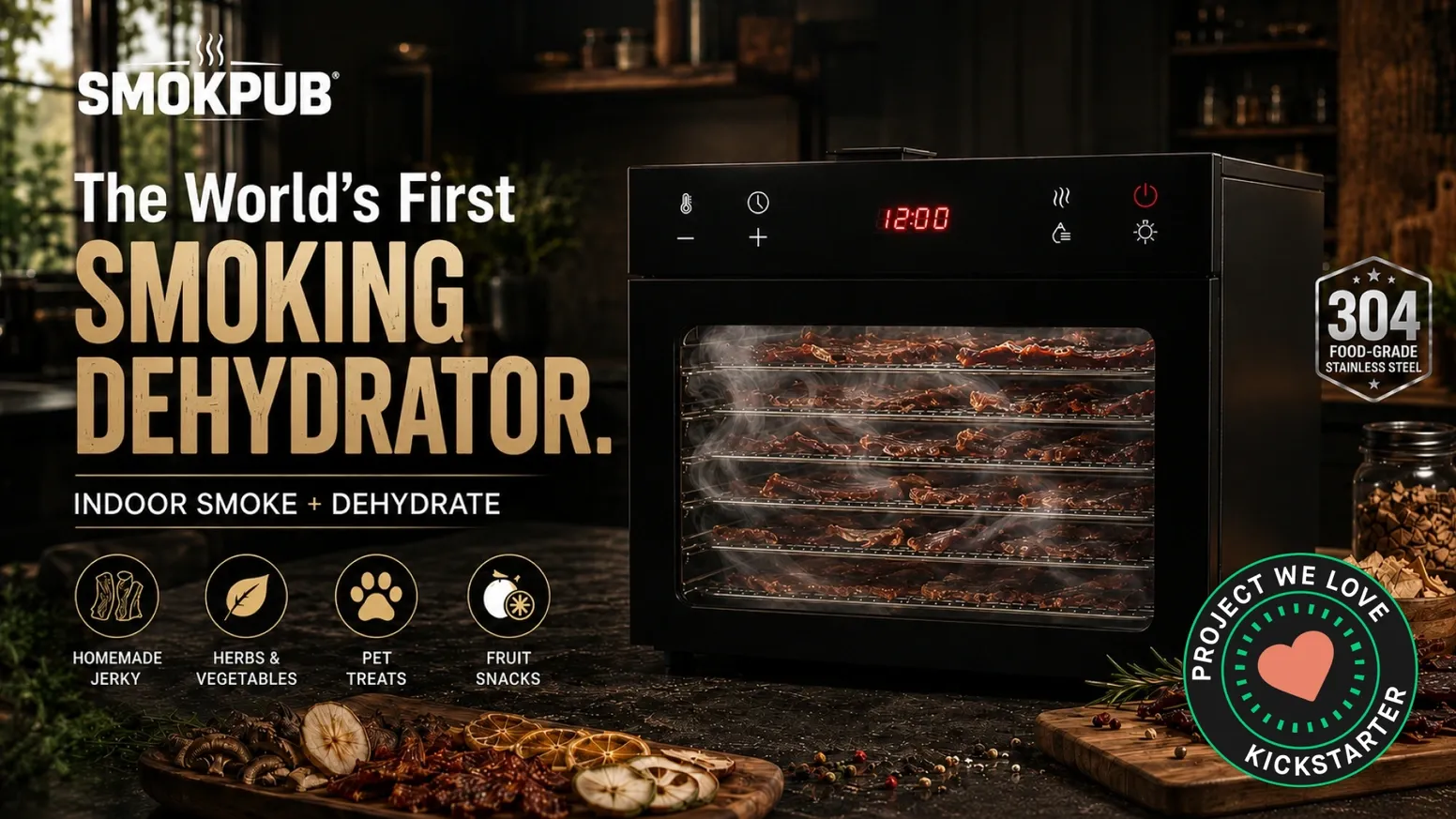 Smokpub Smokery Smoking Dehydrator