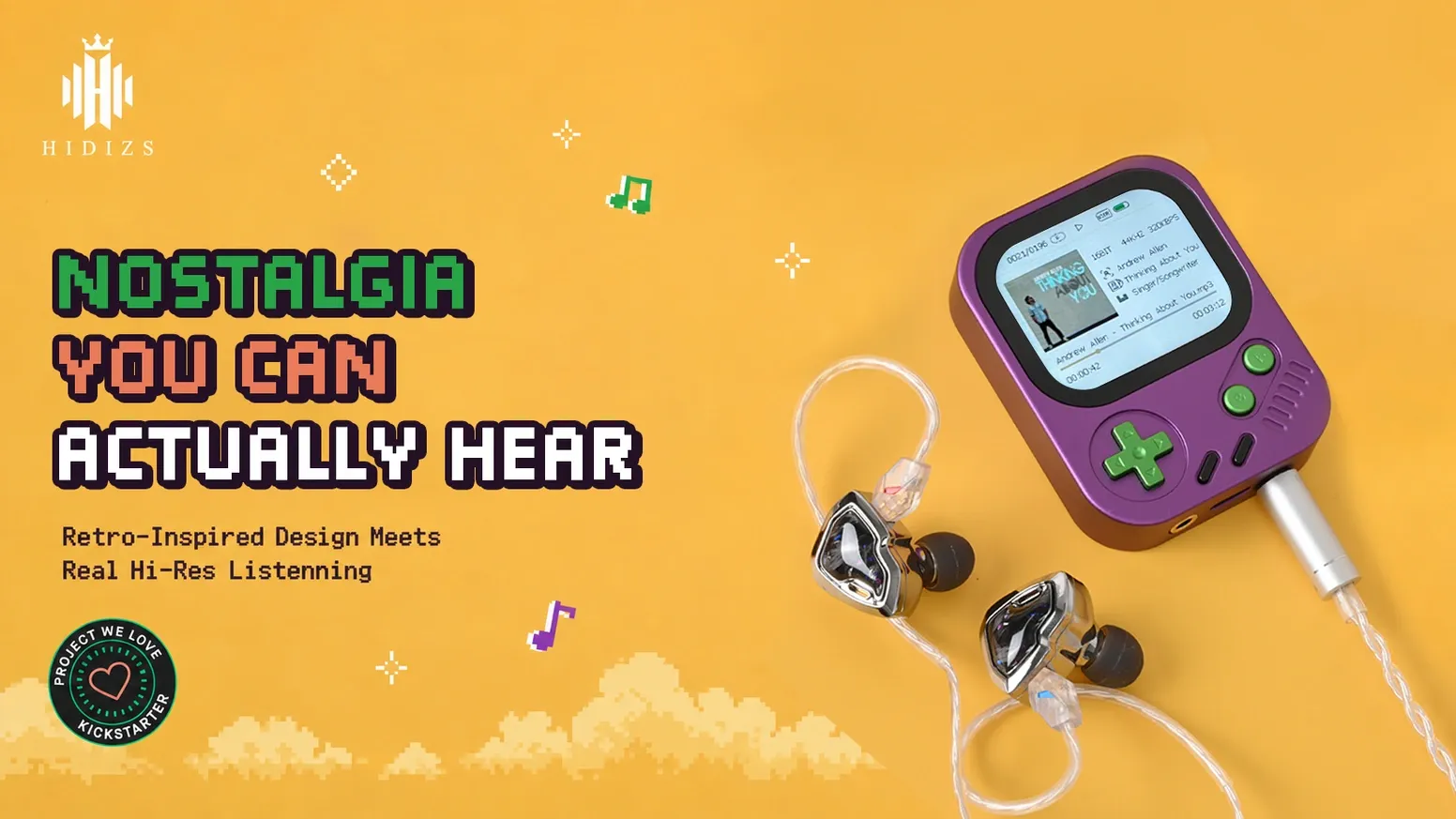HIDIZS AP30 Music Boy Wearable Hi-Res Player