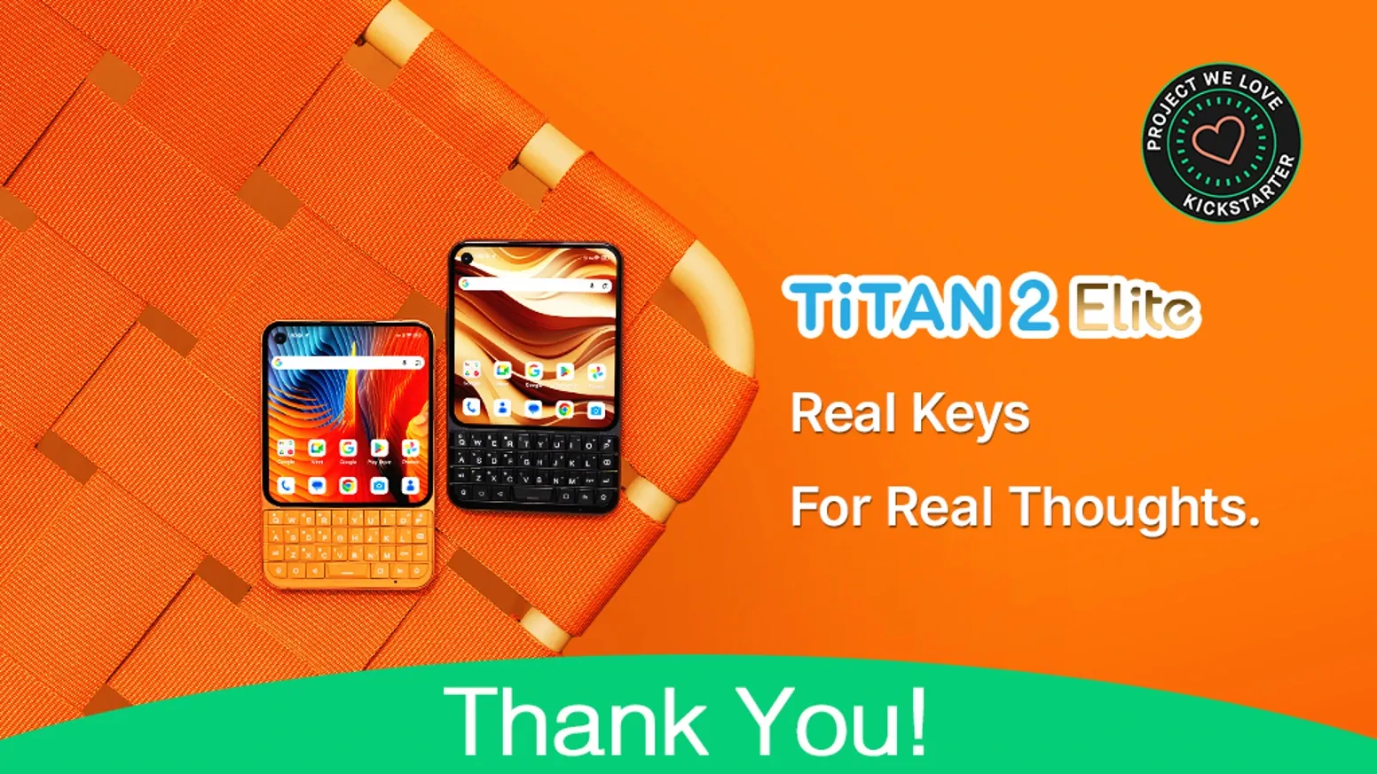 Unihertz Titan 2 Elite QWERTY Smartphone