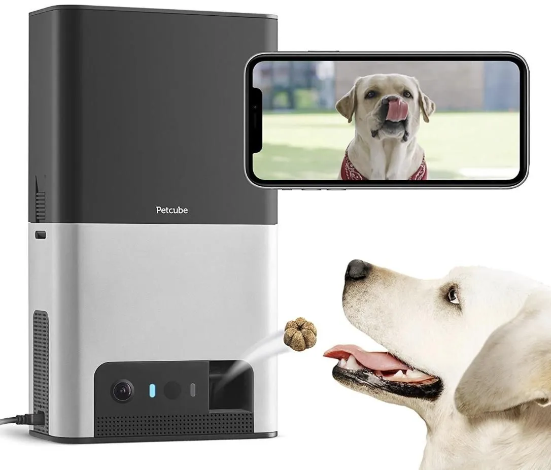 Petcube Bites 2 Wi-Fi Pet Camera with Treat Dispenser