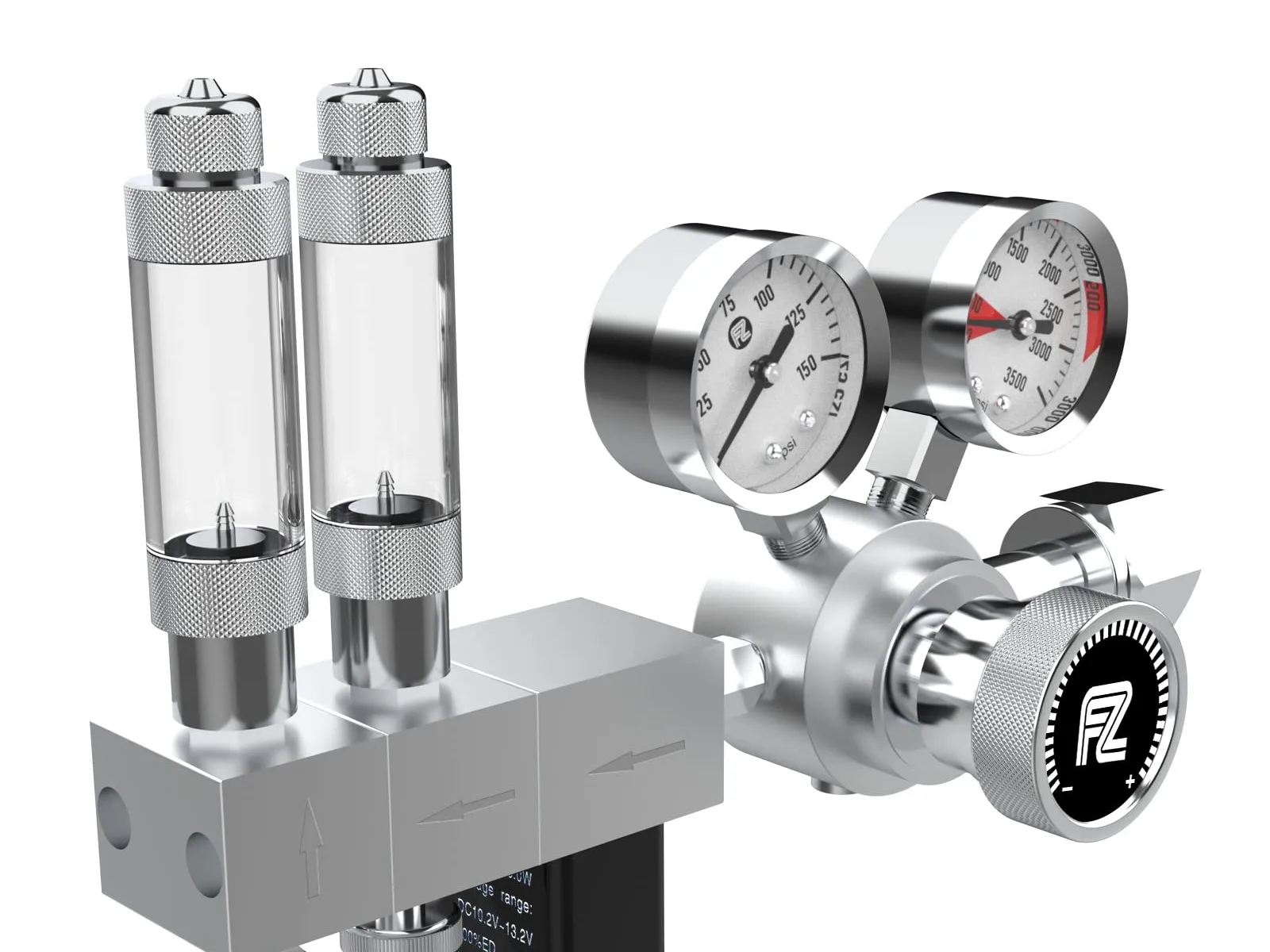 FZONE Pro Dual-Stage Aquarium CO2 Regulator