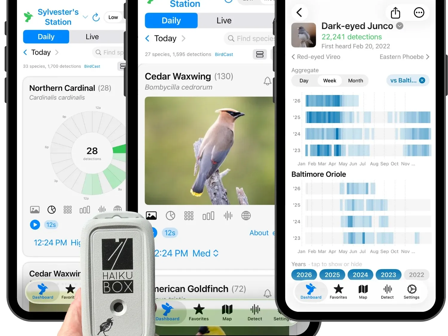 Haikubox Bird Song & Call Identifier
