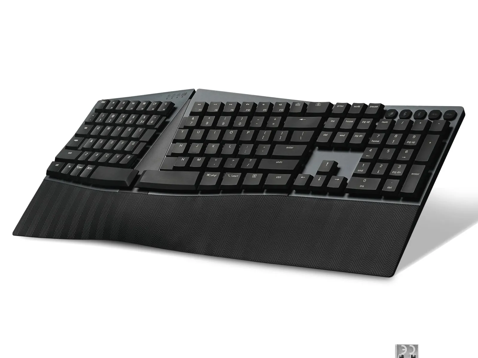 Perixx PERIBOARD-735 Wireless Ergonomic Mechanical Keyboard