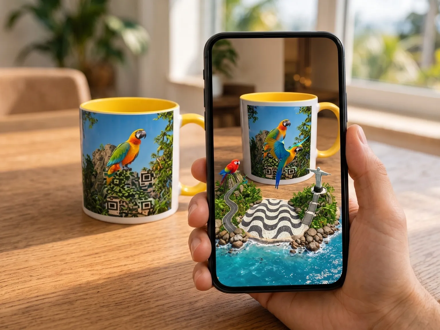 Mug Alive Interactive AR Coffee Mug