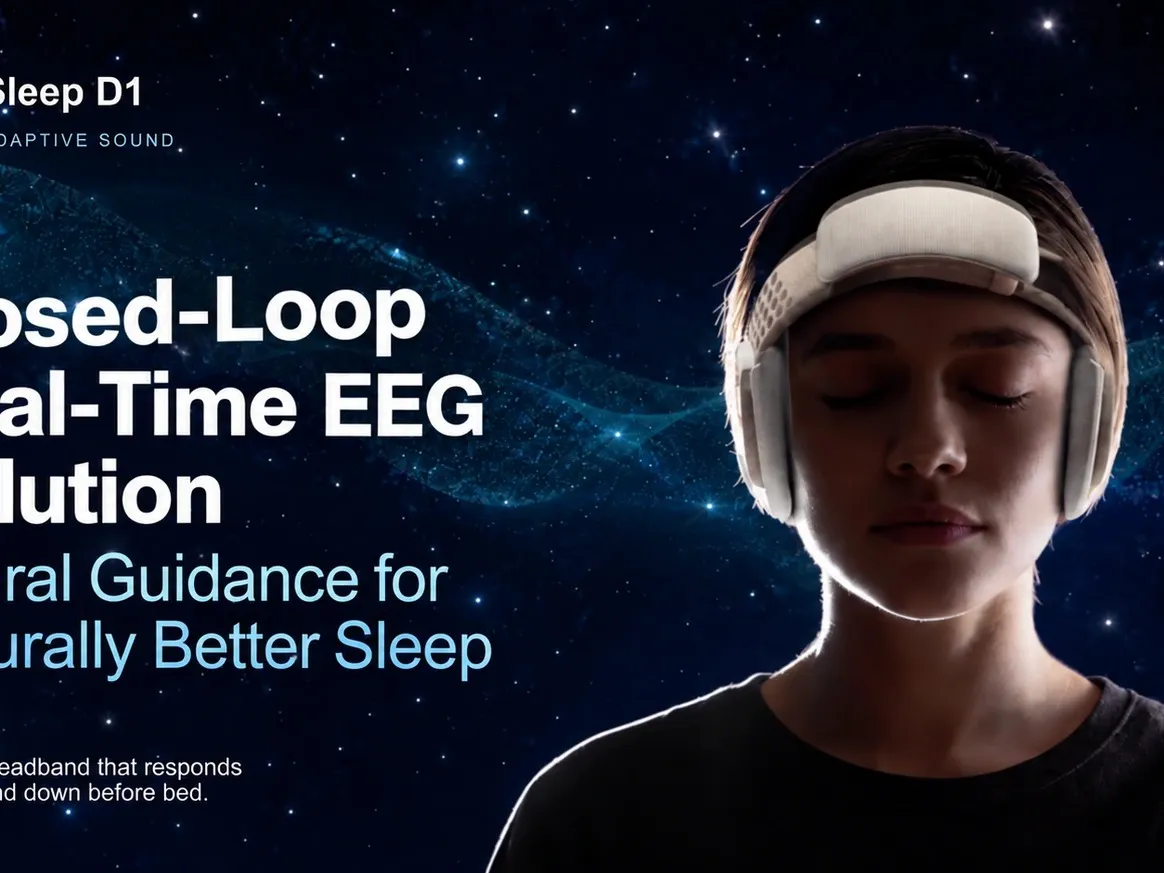 LumiSleep D1 EEG Sleep Headband